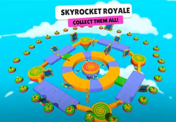 mapa stumble guys en el aire