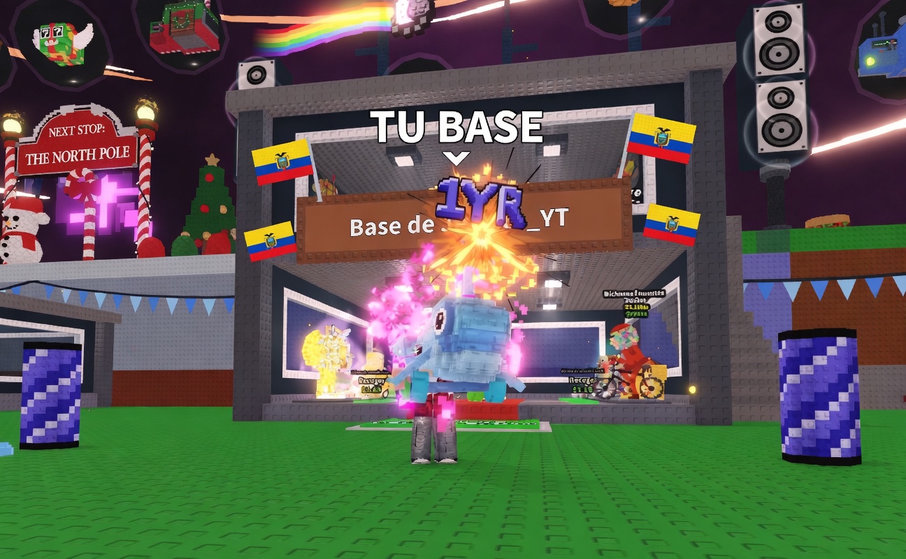 Bandera de Ecuador en mi base